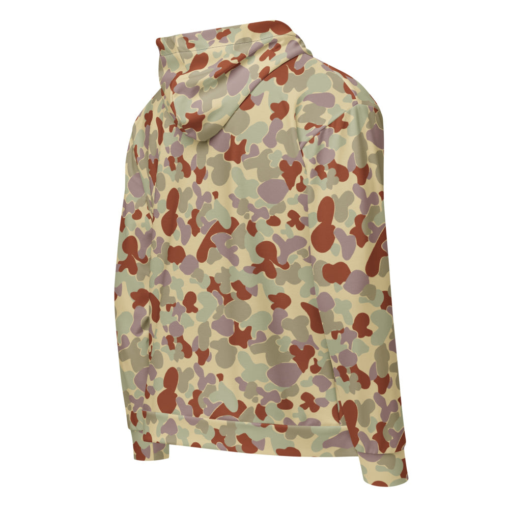 Australian AUSCAM Disruptive Pattern Desert Uniform (DPDU) MK2 CAMO Unisex zip hoodie - Zip Hoodie