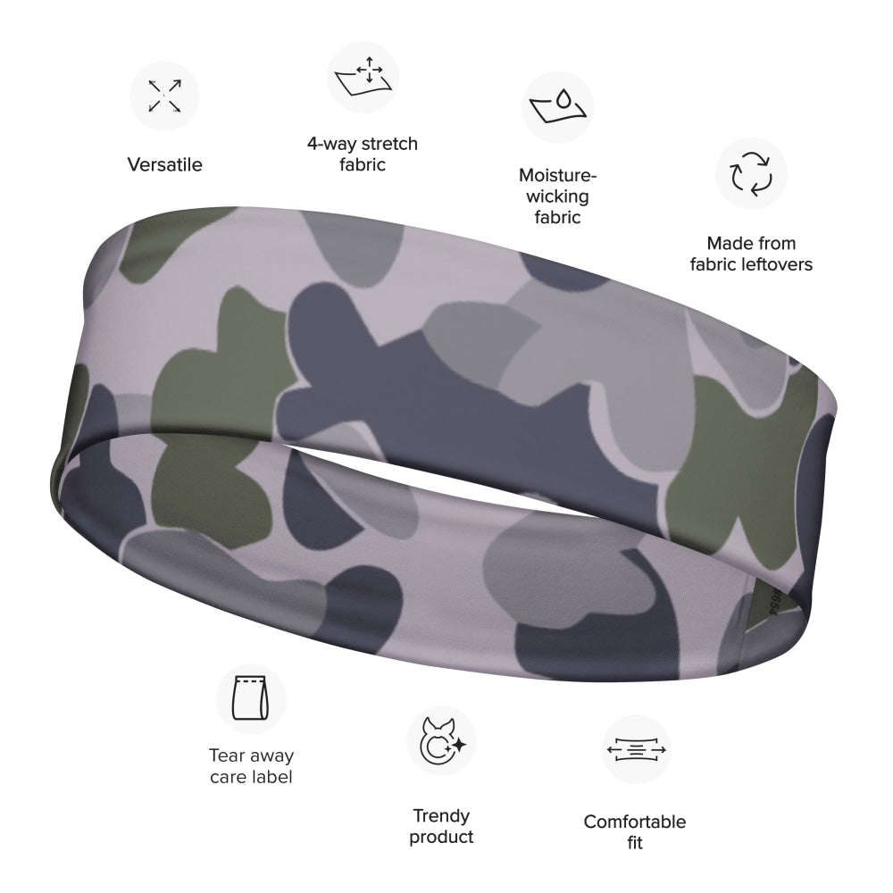 Australian AUSCAM Disruptive Pattern Navy Uniform (DPNU) CAMO Headband - M