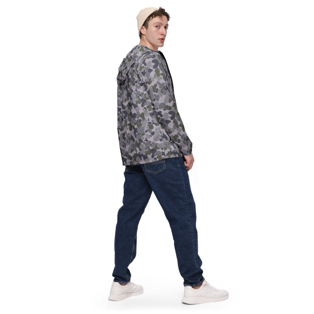 Australian AUSCAM Disruptive Pattern Navy Uniform (DPNU) CAMO Men’s windbreaker - Mens Windbreaker