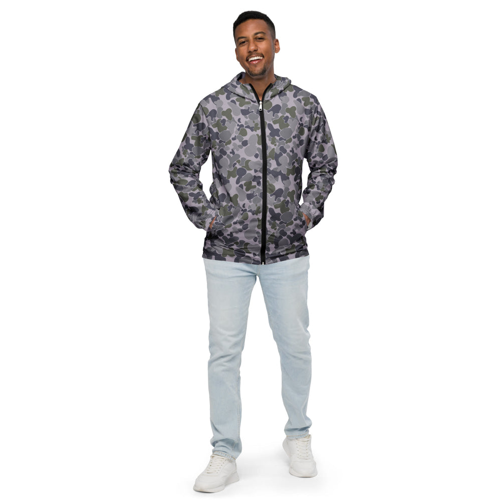 Australian AUSCAM Disruptive Pattern Navy Uniform (DPNU) CAMO Men’s windbreaker - Mens Windbreaker