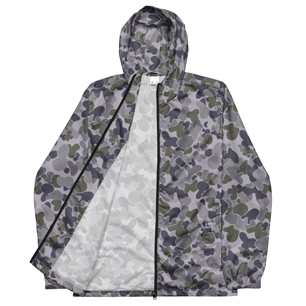 Australian AUSCAM Disruptive Pattern Navy Uniform (DPNU) CAMO Men’s windbreaker - Mens Windbreaker