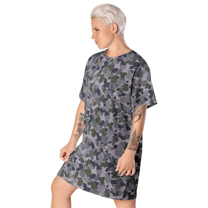 Australian AUSCAM Disruptive Pattern Navy Uniform (DPNU) CAMO T-shirt dress - Womens T-Shirt Dress