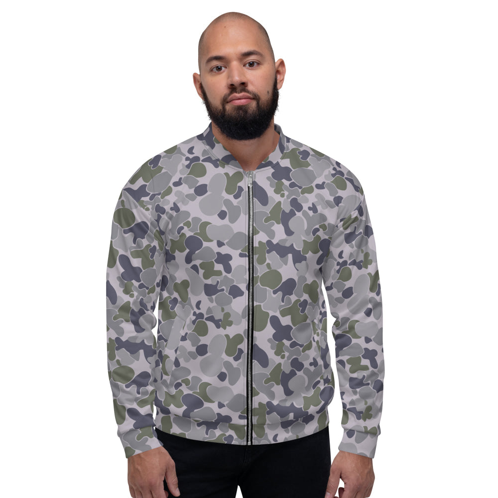 Australian AUSCAM Disruptive Pattern Navy Uniform (DPNU) CAMO Unisex Bomber Jacket