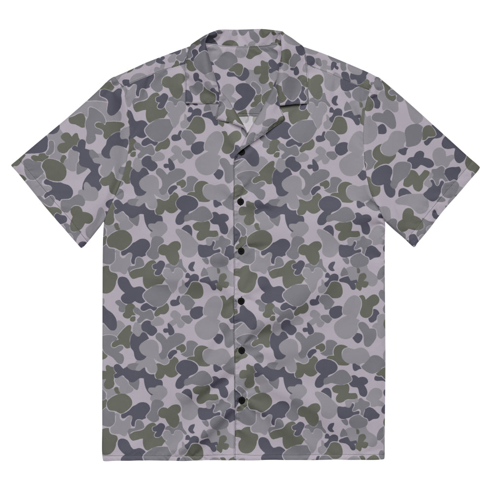 Australian AUSCAM Disruptive Pattern Navy Uniform (DPNU) CAMO Unisex button shirt - 2XS - Button Shirt