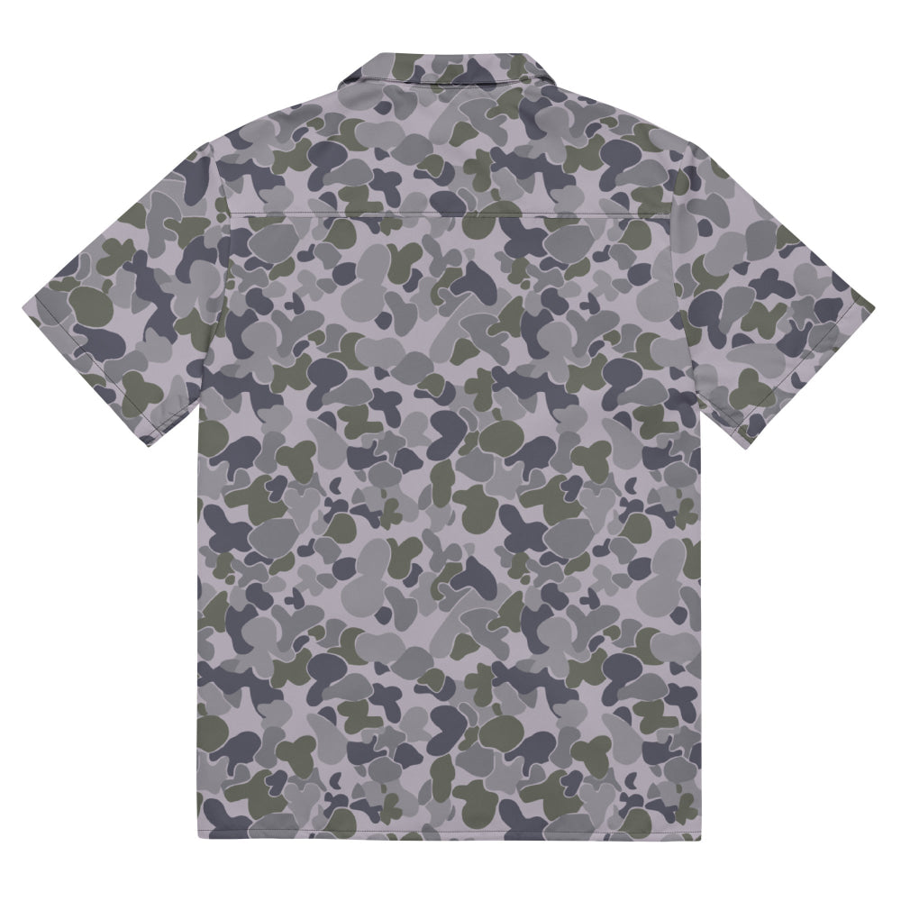 Australian AUSCAM Disruptive Pattern Navy Uniform (DPNU) CAMO Unisex button shirt - Button Shirt