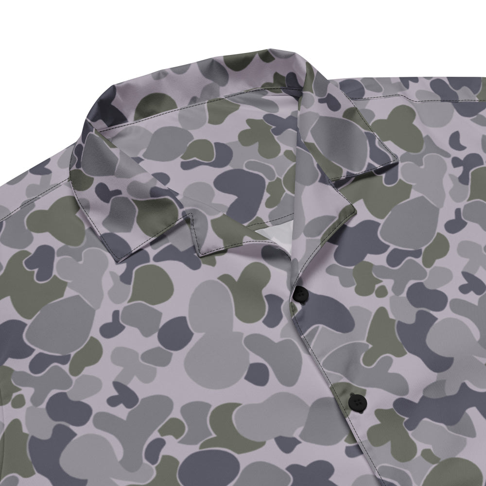 Australian AUSCAM Disruptive Pattern Navy Uniform (DPNU) CAMO Unisex button shirt - Button Shirt