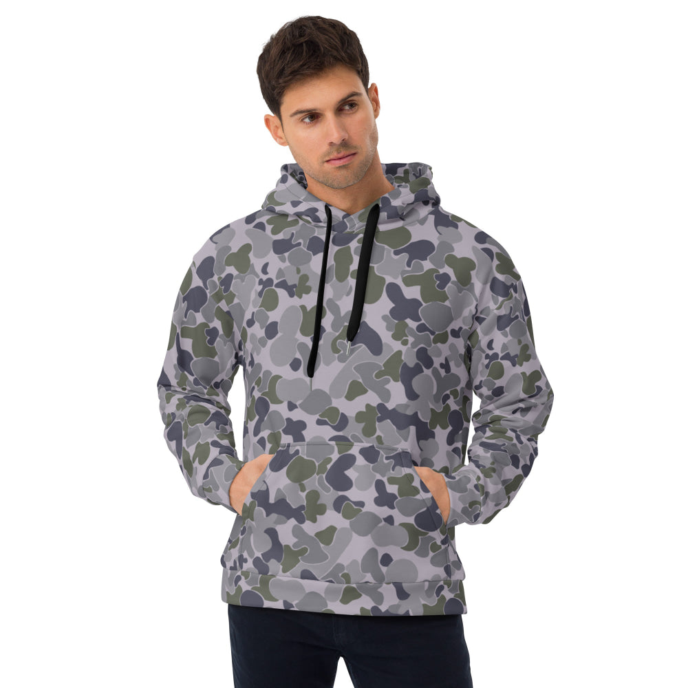 Australian AUSCAM Disruptive Pattern Navy Uniform (DPNU) CAMO Unisex Hoodie - 2XS