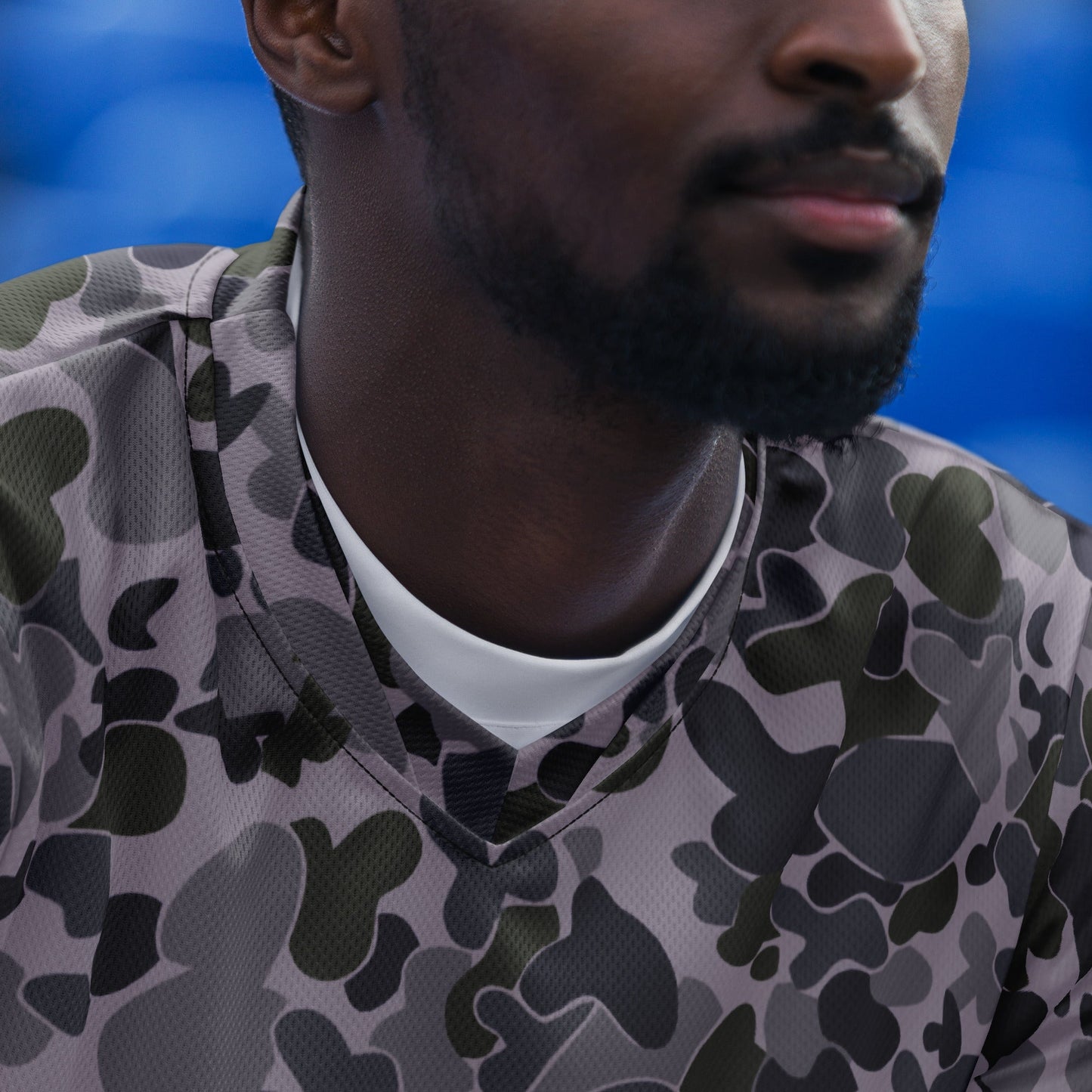 Australian AUSCAM Disruptive Pattern Navy Uniform (DPNU) CAMO unisex sports jersey - Sports Jerseys