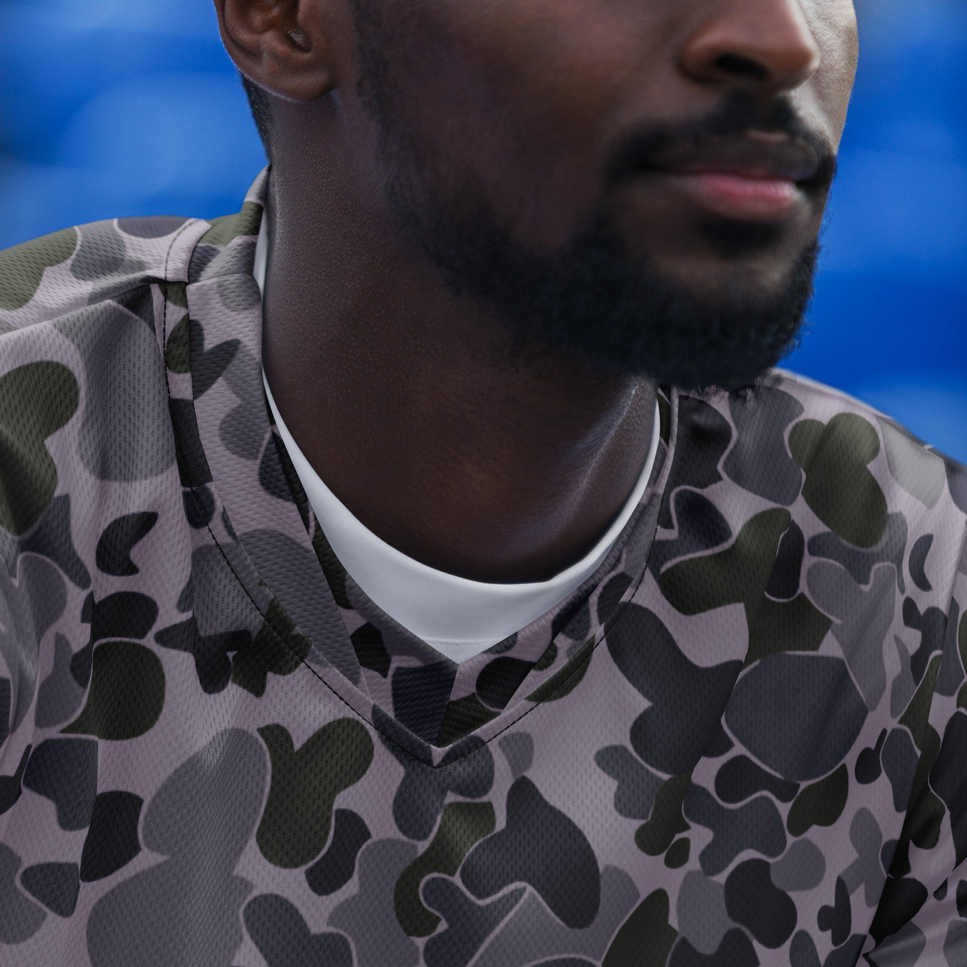 Australian AUSCAM Disruptive Pattern Navy Uniform (DPNU) CAMO unisex sports jersey - Sports Jerseys