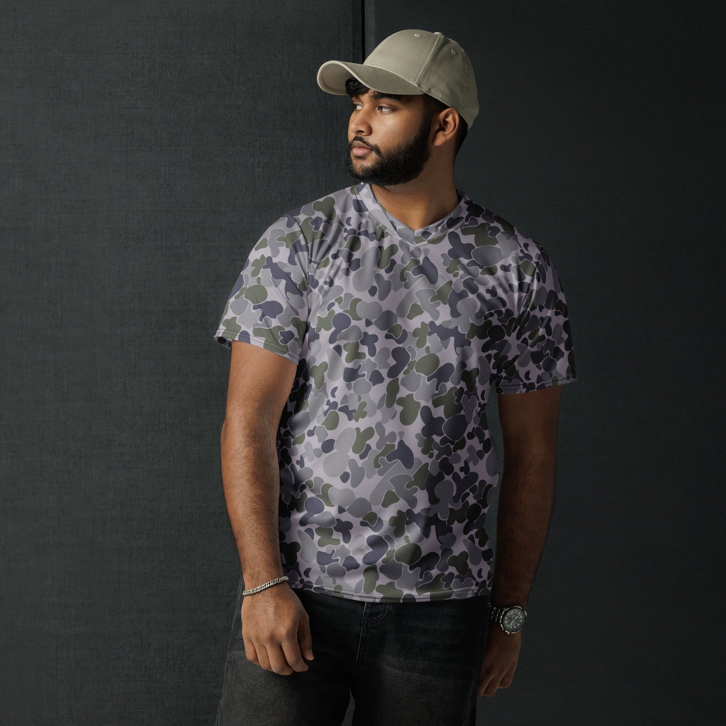 Australian AUSCAM Disruptive Pattern Navy Uniform (DPNU) CAMO unisex sports jersey - Sports Jerseys