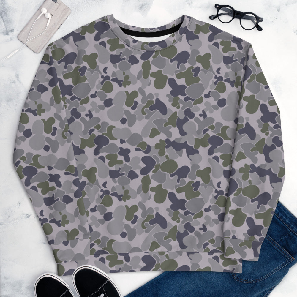 Australian AUSCAM Disruptive Pattern Navy Uniform (DPNU) CAMO Unisex Sweatshirt