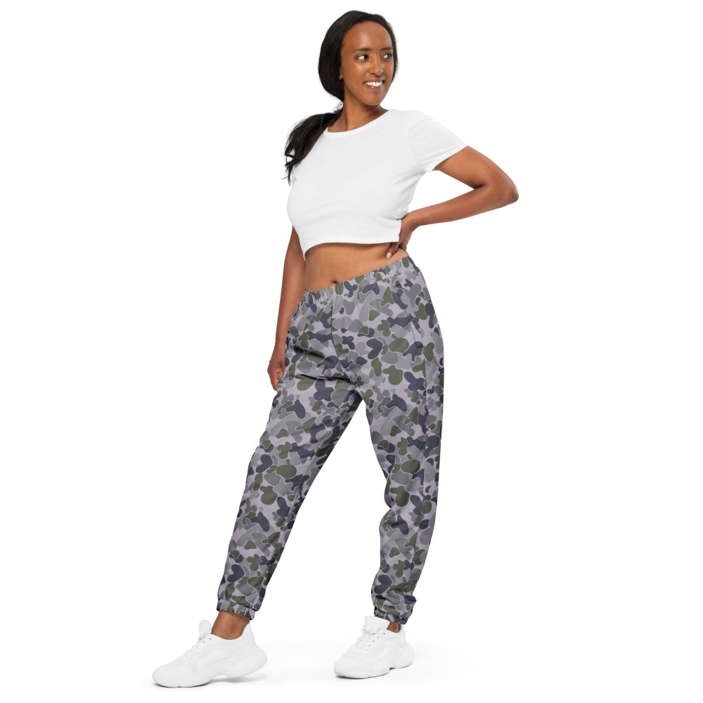 Australian AUSCAM Disruptive Pattern Navy Uniform (DPNU) CAMO Unisex track pants - Track Pants