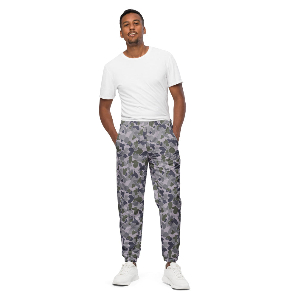 Australian AUSCAM Disruptive Pattern Navy Uniform (DPNU) CAMO Unisex track pants - XS - Track Pants