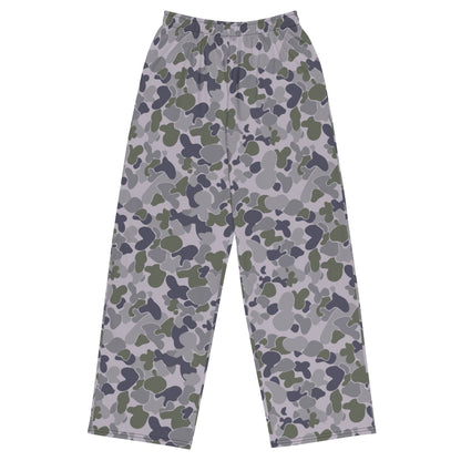 Australian AUSCAM Disruptive Pattern Navy Uniform (DPNU) CAMO unisex wide-leg pants - 2XS - Unisex Wide-Leg Pants