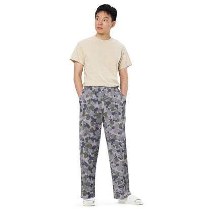 Australian AUSCAM Disruptive Pattern Navy Uniform (DPNU) CAMO unisex wide-leg pants - Unisex Wide-Leg Pants