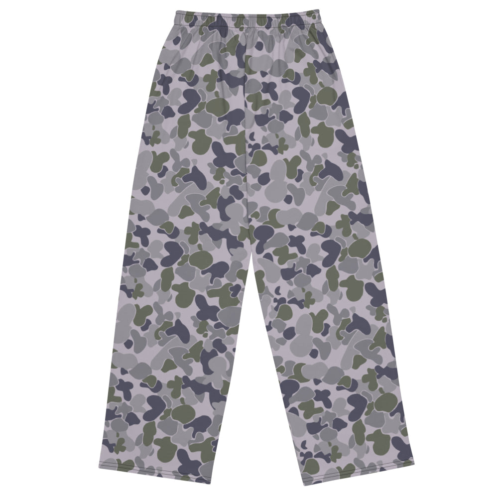 Australian AUSCAM Disruptive Pattern Navy Uniform (DPNU) CAMO unisex wide-leg pants - Unisex Wide-Leg Pants