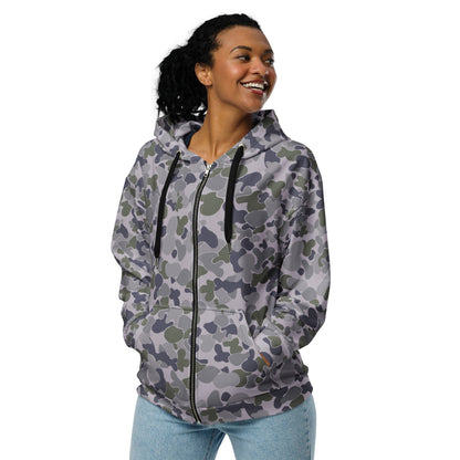 Australian AUSCAM Disruptive Pattern Navy Uniform (DPNU) CAMO Unisex zip hoodie - Zip Hoodie