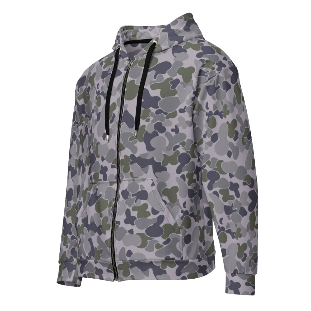 Australian AUSCAM Disruptive Pattern Navy Uniform (DPNU) CAMO Unisex zip hoodie - Zip Hoodie