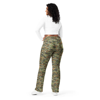 Australian AUSCAM DPCU Digital CAMO Flare leggings - Womens Leggings