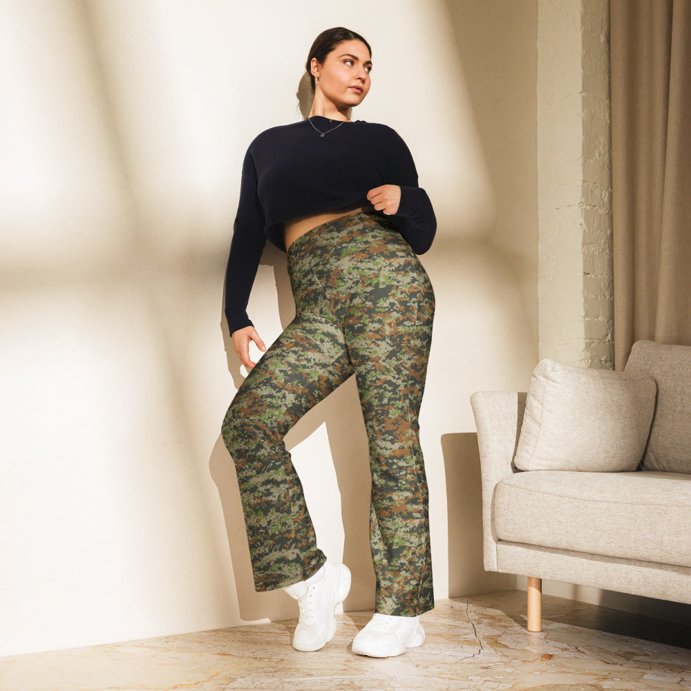 Australian AUSCAM DPCU Digital CAMO Flare leggings - Womens Leggings