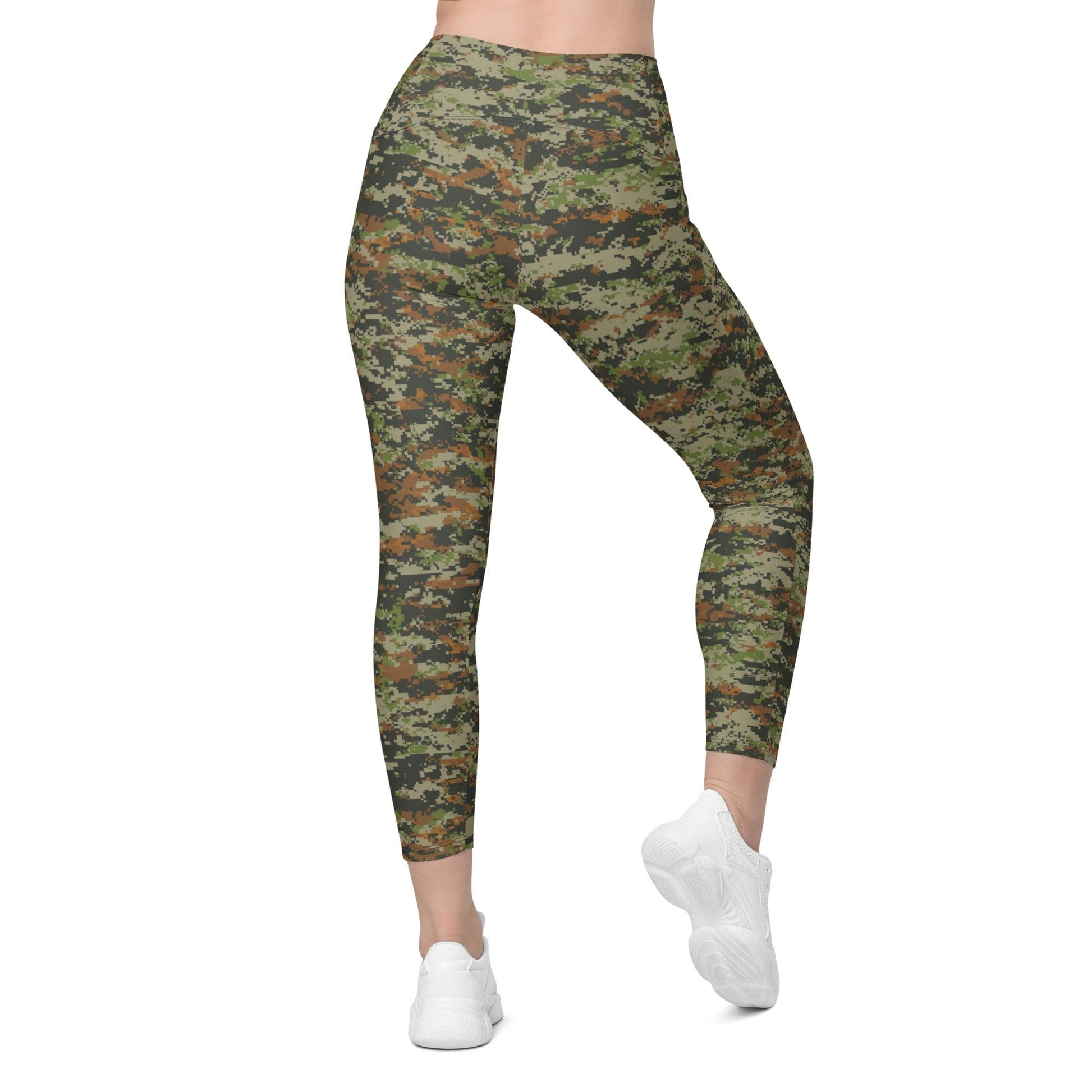 Australian AUSCAM DPCU Digital CAMO Leggings with pockets - Womens With Pockets