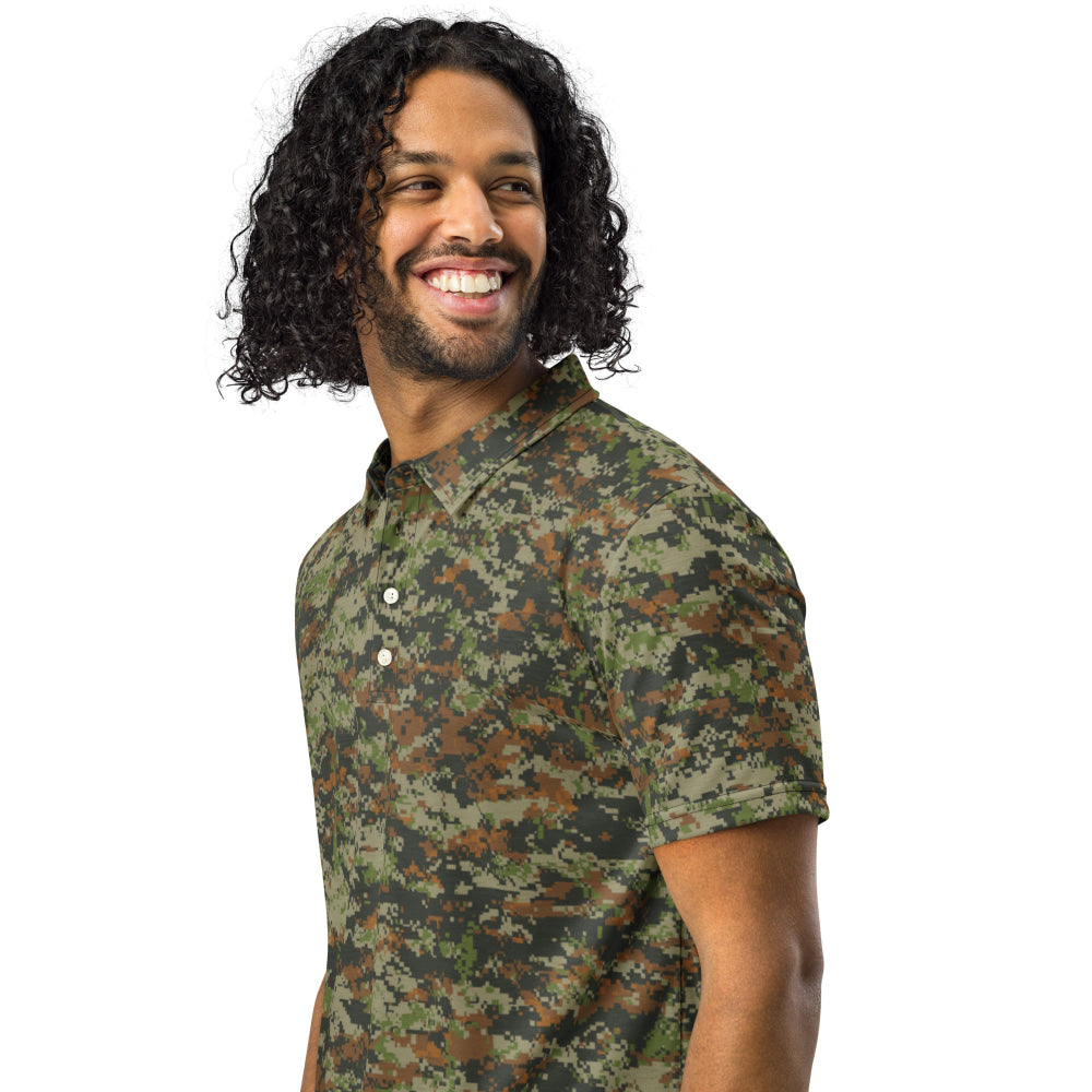 Australian AUSCAM DPCU Digital CAMO Men’s slim fit polo - Mens Slim Fit Polo