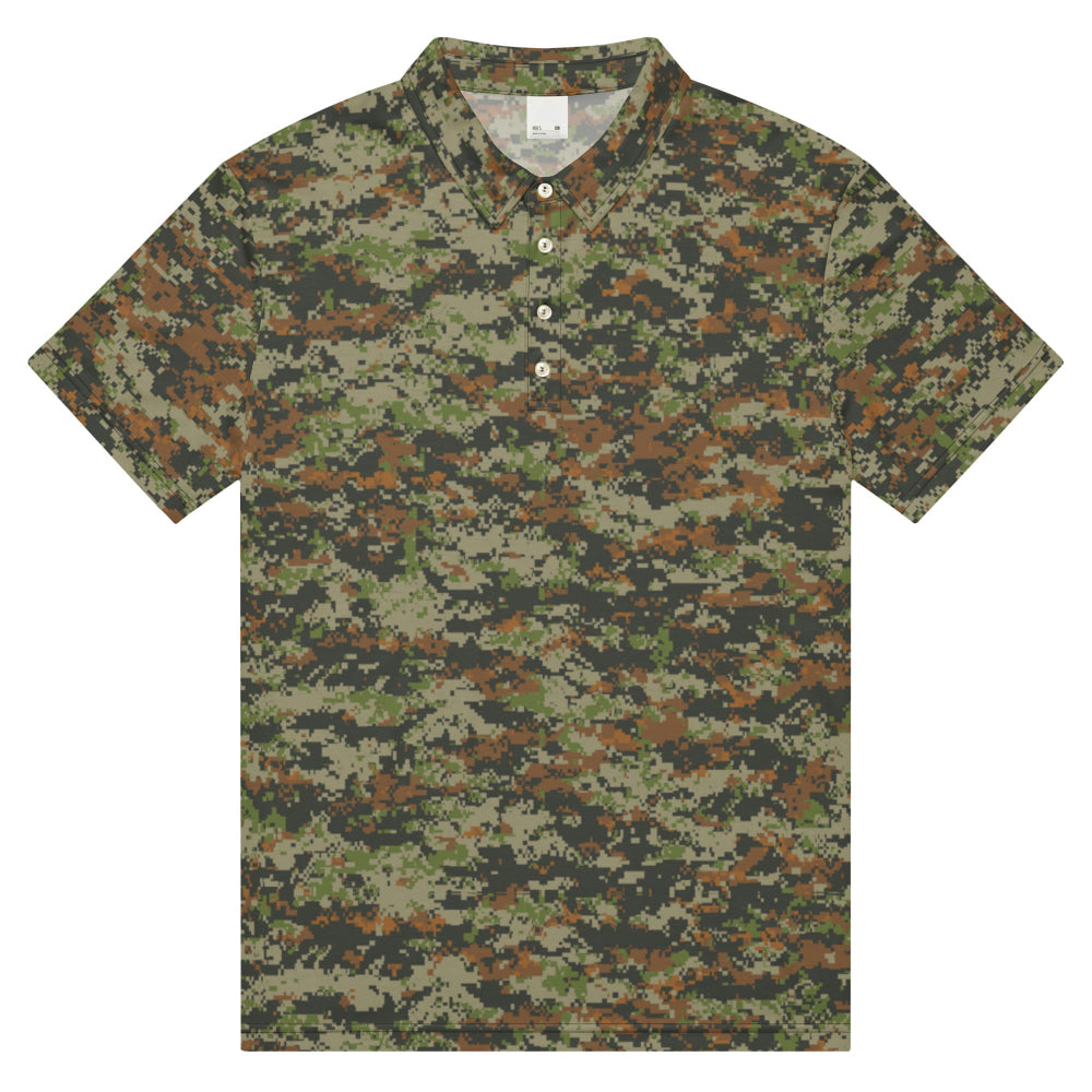 Australian AUSCAM DPCU Digital CAMO Men’s slim fit polo - XS - Mens Slim Fit Polo