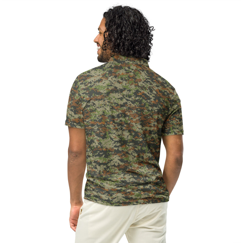 Australian AUSCAM DPCU Digital CAMO Men’s slim fit polo - Mens Slim Fit Polo