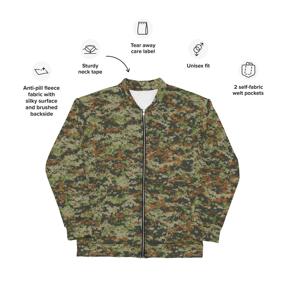 Australian AUSCAM DPCU Digital CAMO Unisex Bomber Jacket