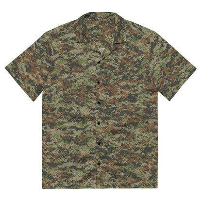 Australian AUSCAM DPCU Digital CAMO Unisex button shirt - 2XS - Button Shirt