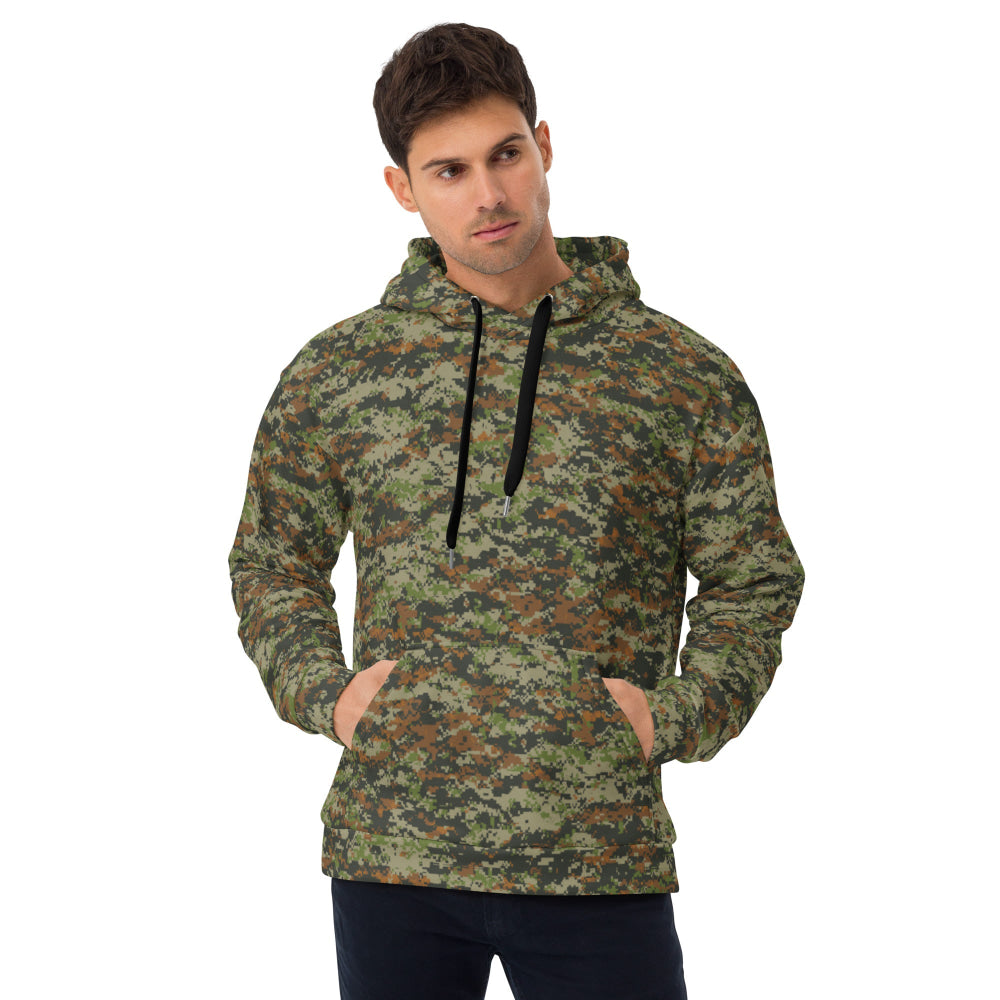 Australian AUSCAM DPCU Digital CAMO Unisex Hoodie - 2XS