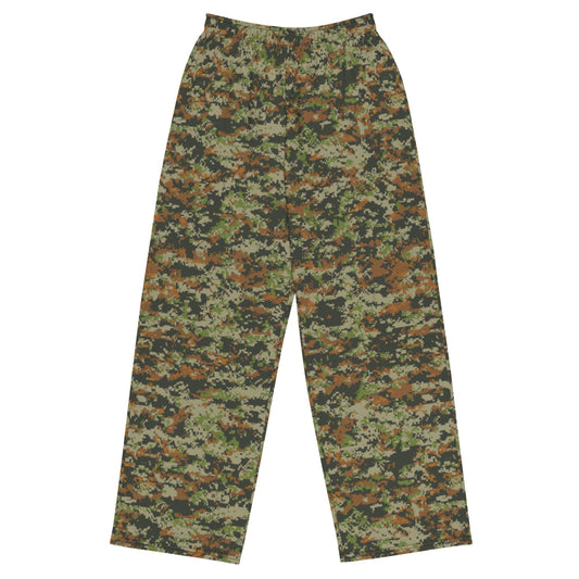 Australian AUSCAM DPCU Digital CAMO unisex wide-leg pants - 2XS - Unisex Wide-Leg Pants