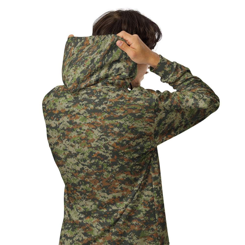 Australian AUSCAM DPCU Digital CAMO Unisex zip hoodie - Zip Hoodie