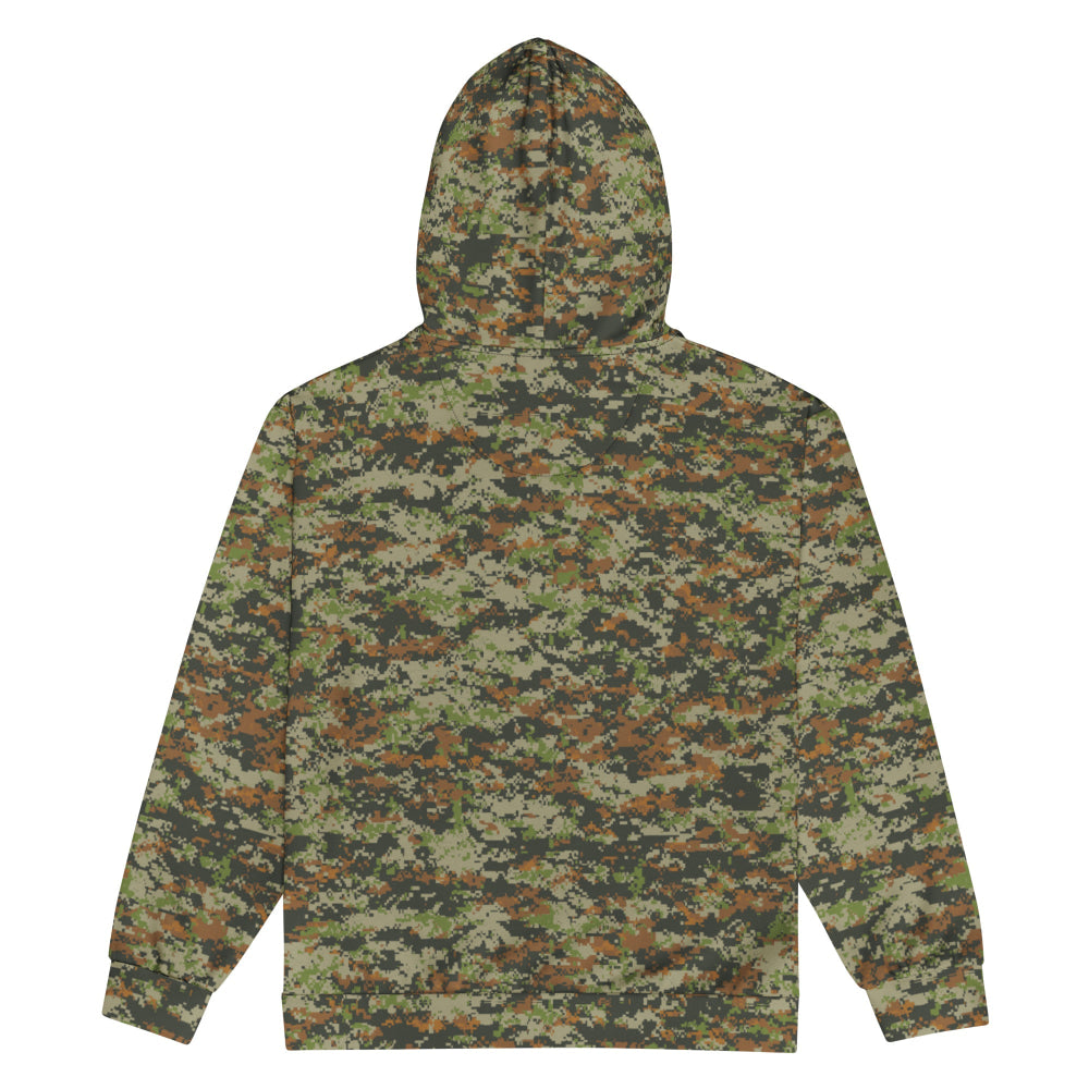 Australian AUSCAM DPCU Digital CAMO Unisex zip hoodie - Zip Hoodie