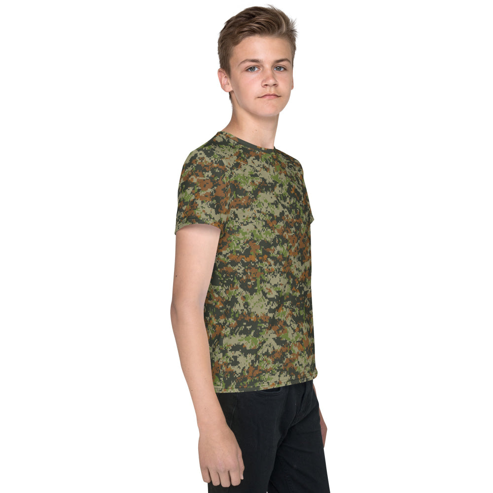 Australian AUSCAM DPCU Digital CAMO Youth crew neck t-shirt - Crew Neck T-shirt