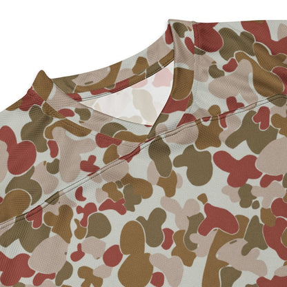 Australian (AUSCAM) OPFOR Disruptive Pattern Camouflage Uniform (DPCU) CAMO hockey fan jersey