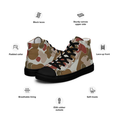 Australian AUSCAM OPFOR Disruptive Pattern Camouflage Uniform (DPCU) CAMO Men’s high top canvas