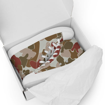 Australian AUSCAM OPFOR Disruptive Pattern Camouflage Uniform (DPCU) CAMO Men’s high top canvas