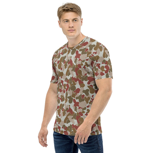 Australian AUSCAM OPFOR Disruptive Pattern Camouflage Uniform (DPCU) CAMO Mens T-shirt - T-Shirts
