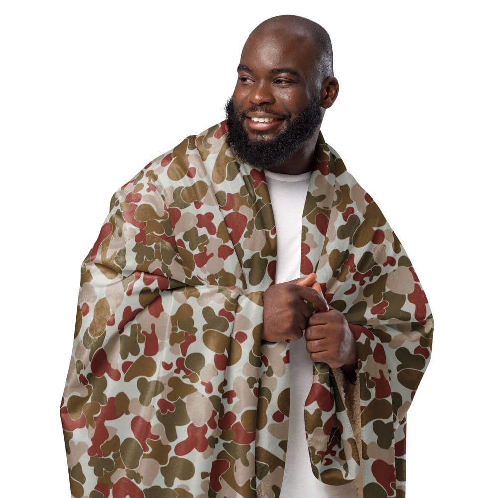 Australian (AUSCAM) OPFOR Disruptive Pattern Camouflage Uniform (DPCU) CAMO Sherpa blanket