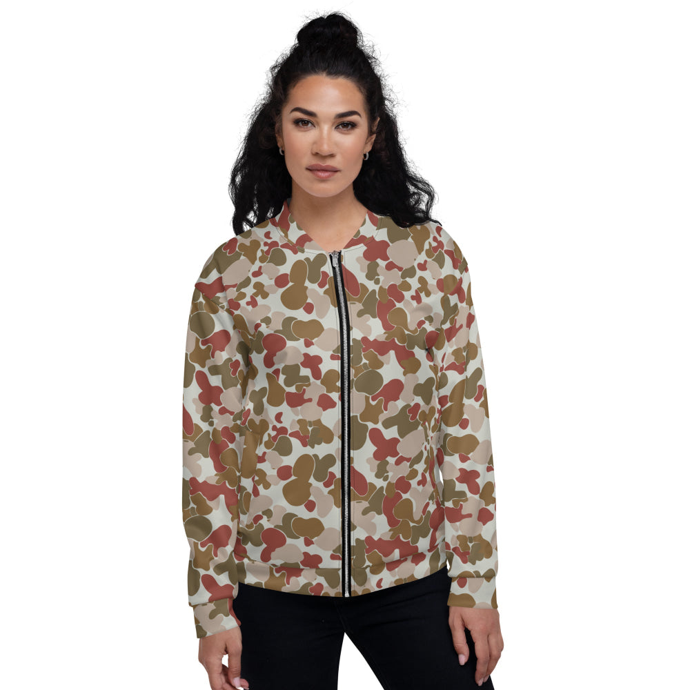 Australian AUSCAM OPFOR Disruptive Pattern Camouflage Uniform (DPCU) CAMO Unisex Bomber Jacket