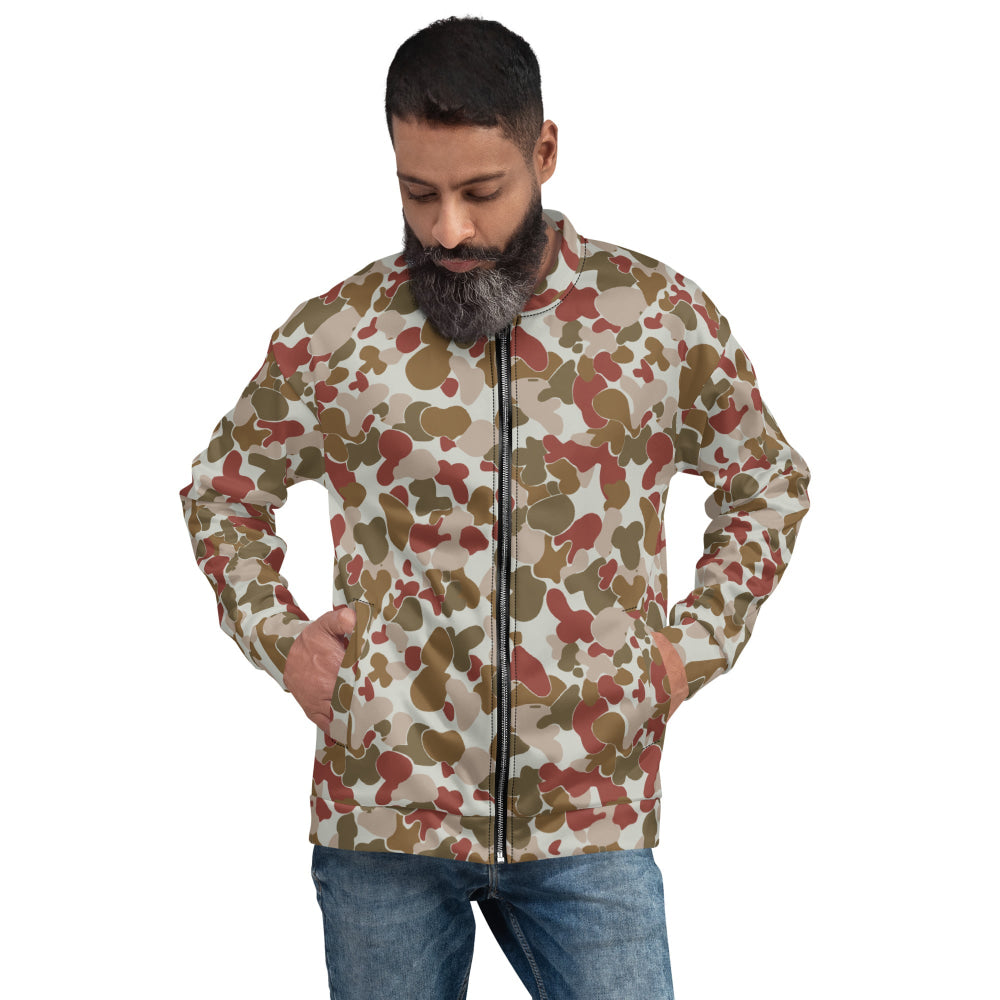 Australian AUSCAM OPFOR Disruptive Pattern Camouflage Uniform (DPCU) CAMO Unisex Bomber Jacket