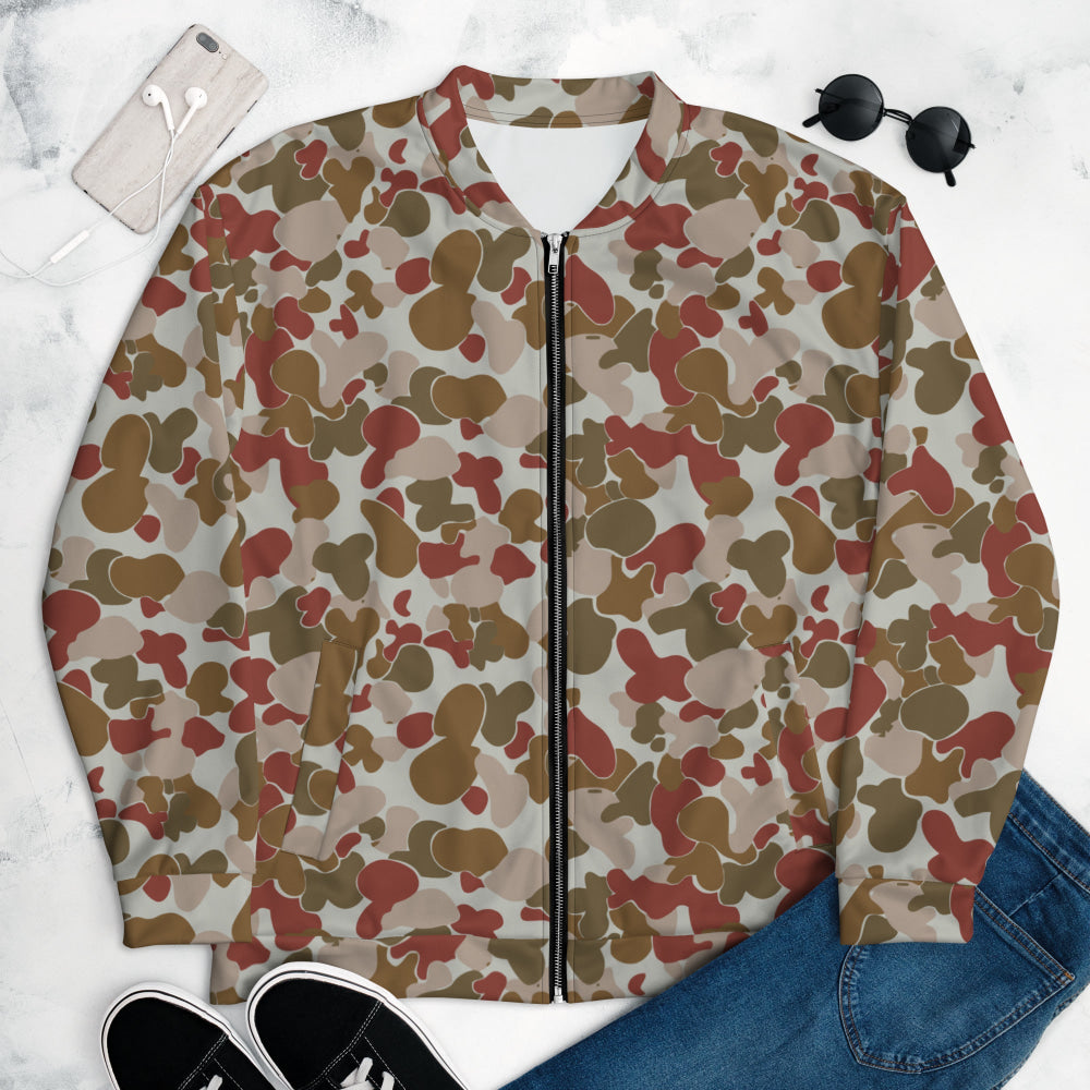 Australian AUSCAM OPFOR Disruptive Pattern Camouflage Uniform (DPCU) CAMO Unisex Bomber Jacket - XS