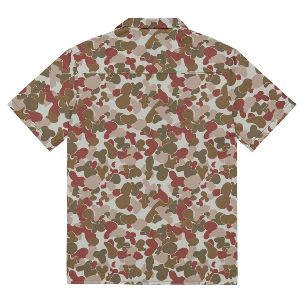 Australian AUSCAM OPFOR Disruptive Pattern Camouflage Uniform (DPCU) CAMO Unisex button shirt - Button Shirt