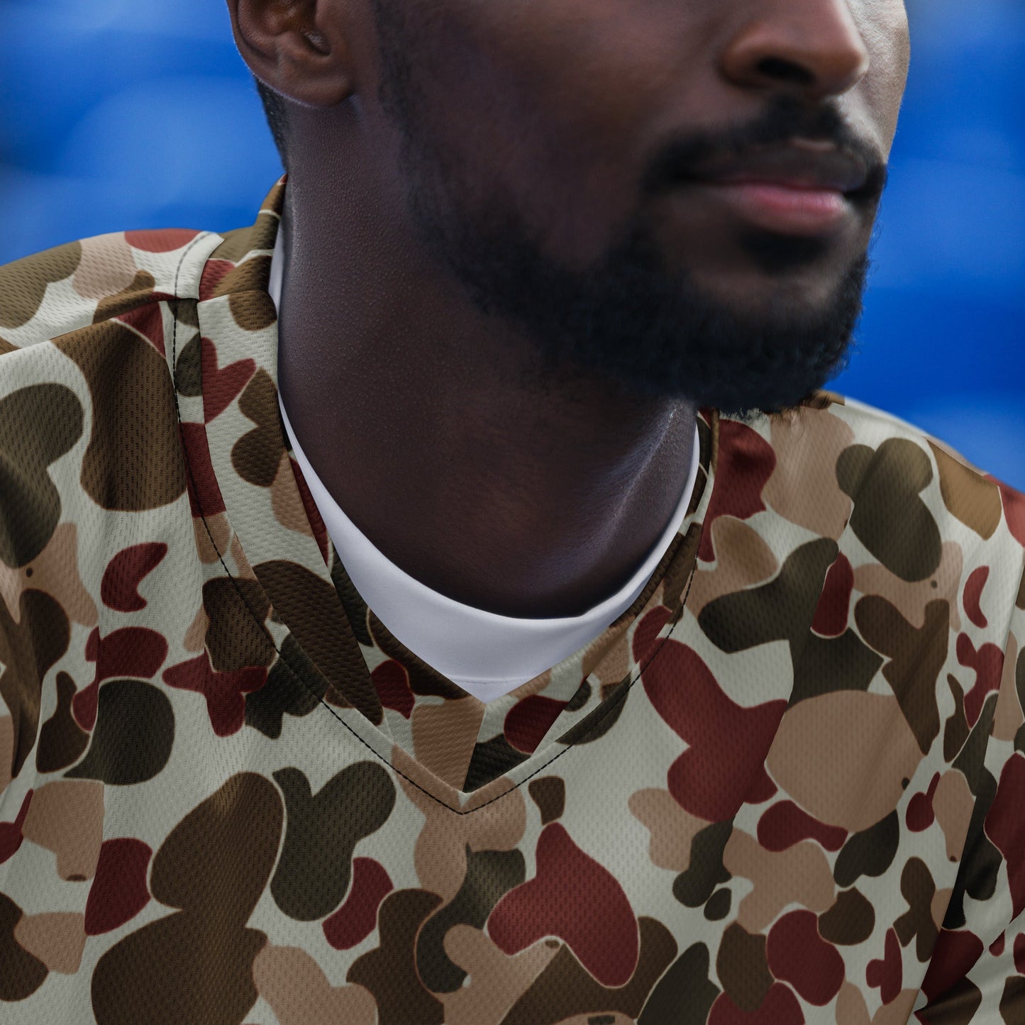 Australian AUSCAM OPFOR Disruptive Pattern Camouflage Uniform (DPCU) CAMO unisex sports jersey - Sports Jerseys