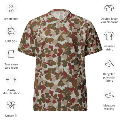 Australian AUSCAM OPFOR Disruptive Pattern Camouflage Uniform (DPCU) CAMO unisex sports jersey - Unisex Sports Jersey