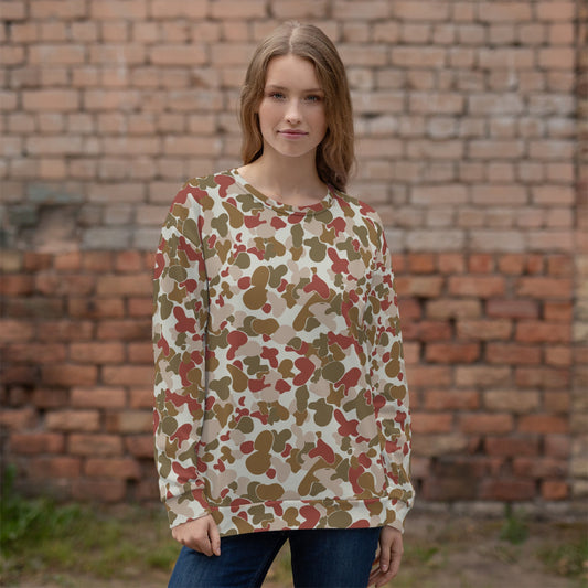 Australian AUSCAM OPFOR Disruptive Pattern Camouflage Uniform (DPCU) CAMO Unisex Sweatshirt - Sweatshirts