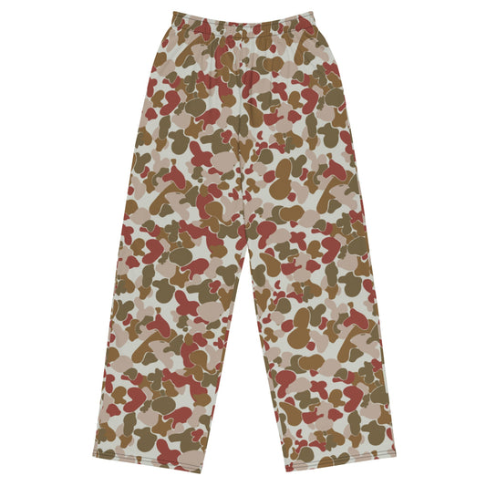 Australian AUSCAM OPFOR Disruptive Pattern Camouflage Uniform (DPCU) CAMO unisex wide-leg pants - 2XS - Unisex Wide-Leg Pants