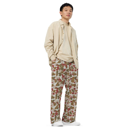 Australian AUSCAM OPFOR Disruptive Pattern Camouflage Uniform (DPCU) CAMO unisex wide-leg pants - Unisex Wide-Leg Pants