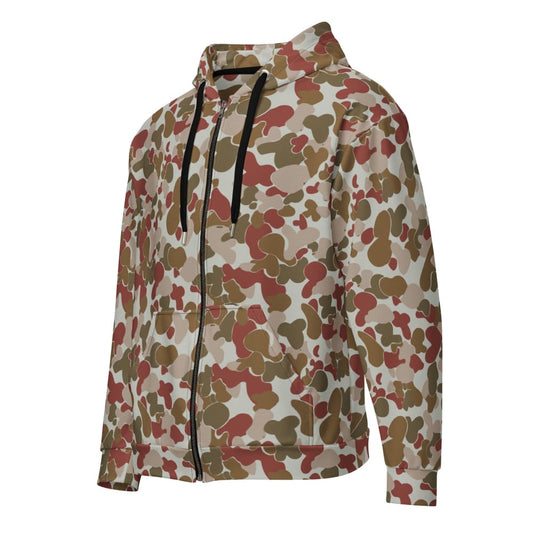 Australian (AUSCAM) Disruptive Pattern Camouflage Uniform (DPCU) CAMO Unisex zip hoodie - 2XS